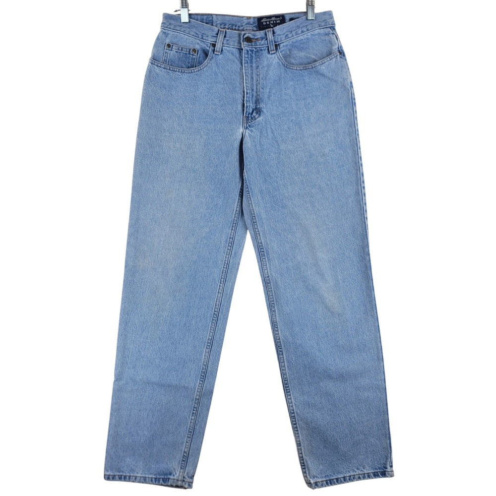 Eddie Bauer Loose Fit Jeans Mens 32x32 Blue Denim Outdoor Outfitter Vintage 90's